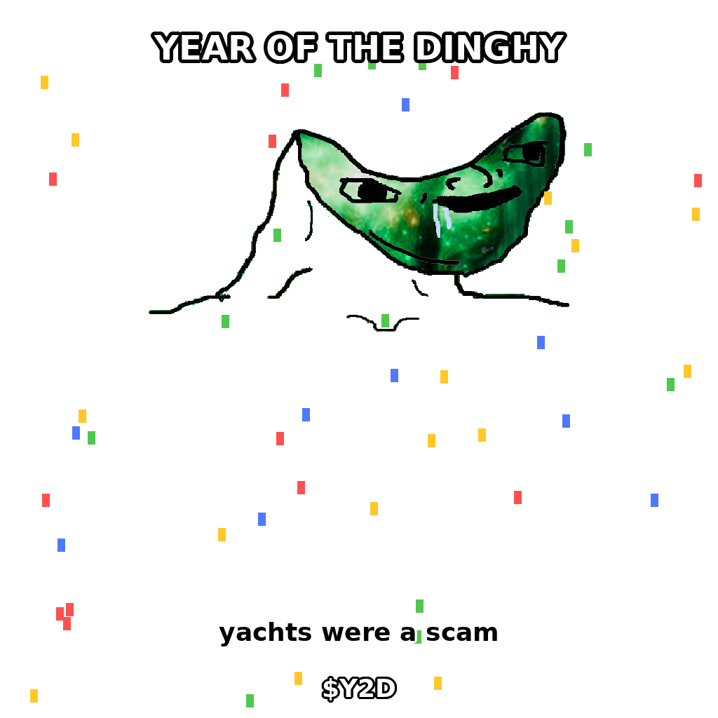 $Y2D meme — Year of dinghy